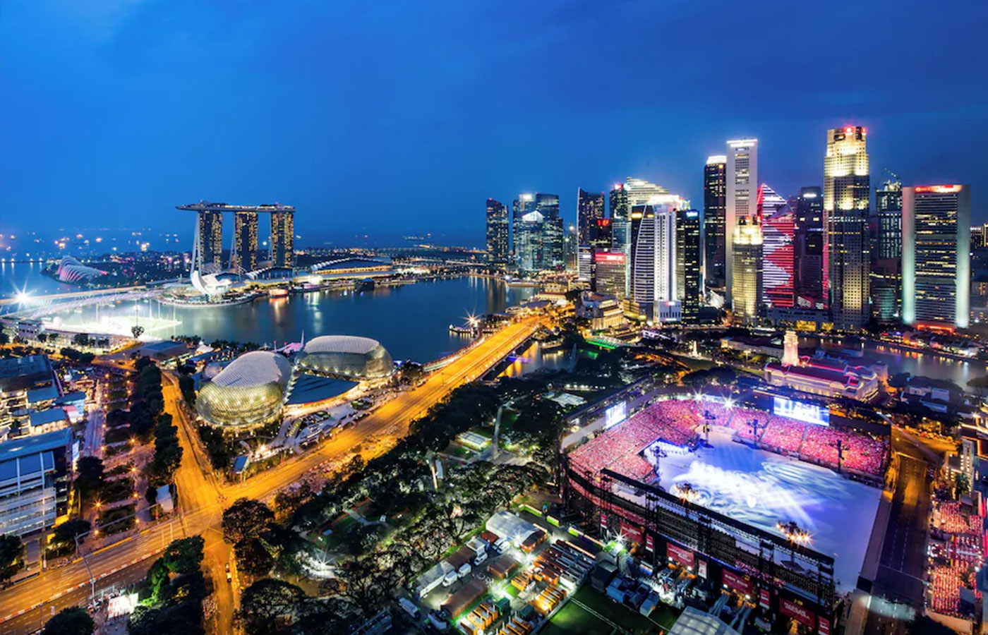 래플스 시티 쇼핑몰