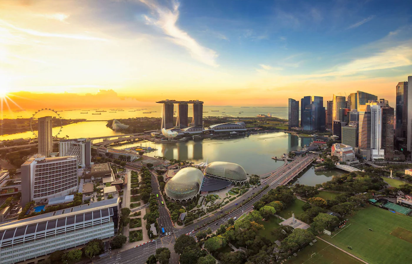 페어몬트 싱가포르 로비