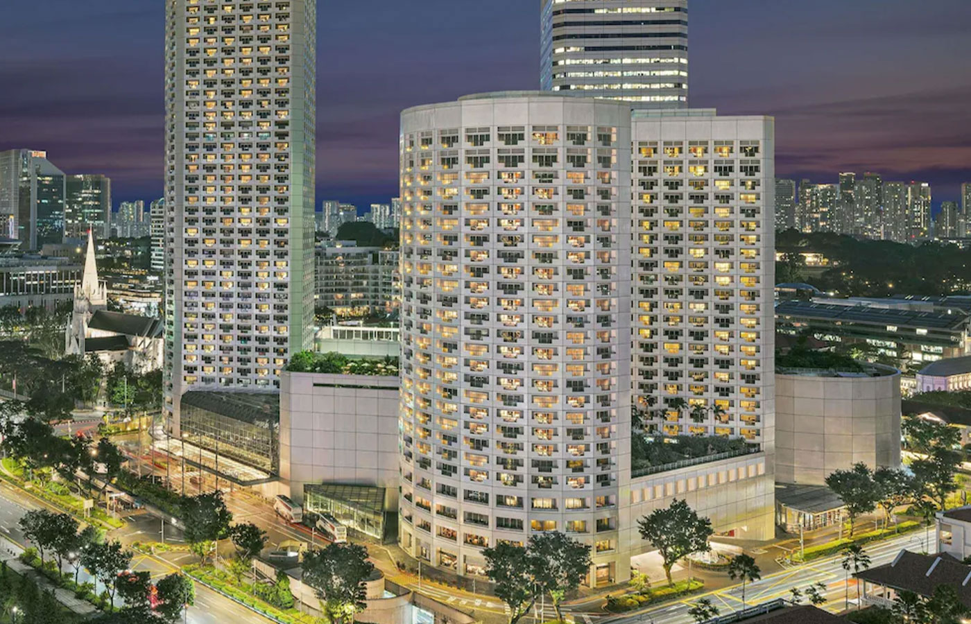 페어몬트 싱가포르 객실