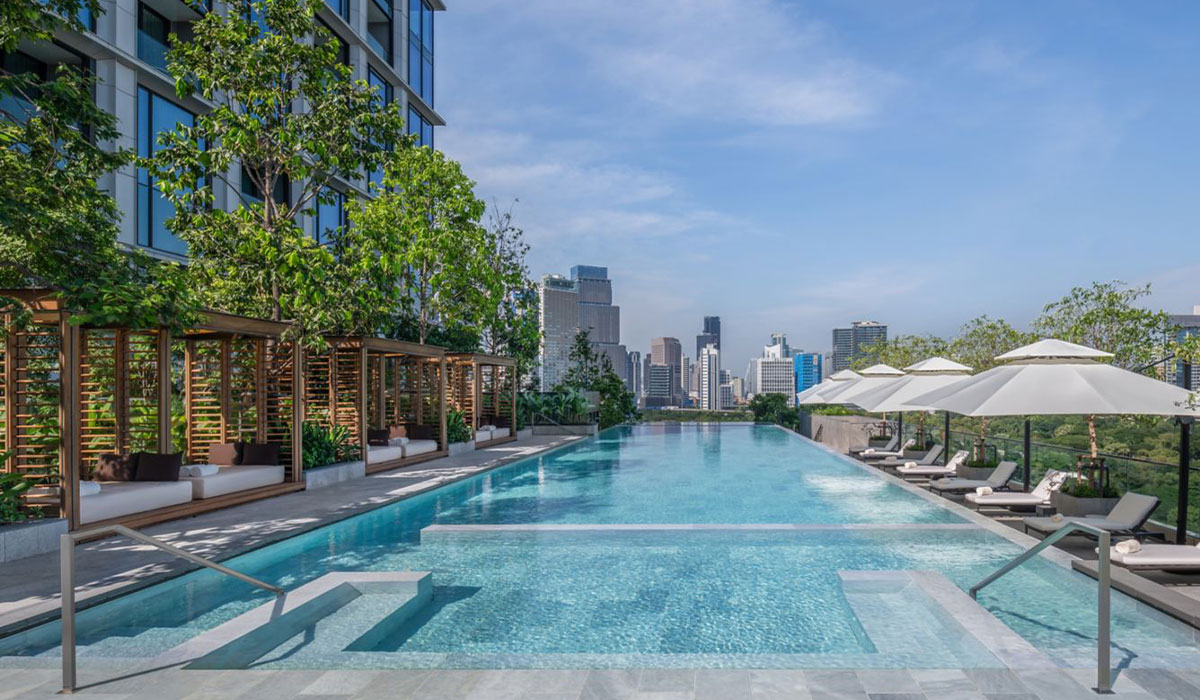 리츠칼튼 방콕 로비